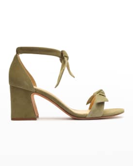 Alexandre Birman Clarita Suede Ankle Strap Sandals Neiman Marcus