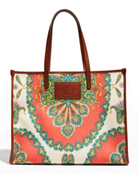 Etro paisley medium shopping bag 