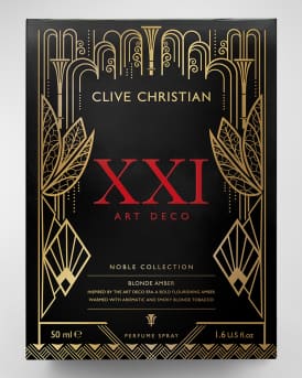 Noble Collection XXI Art Deco Blonde Amber Perfume, 1.7 oz.