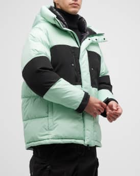 Moncler Men s Bodri Colorblock Puffer Jacket Neiman Marcus