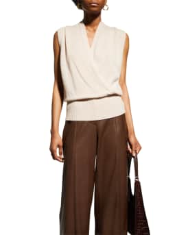 Phinneas Sleeveless Wrap Sweater