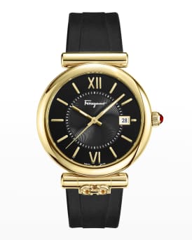 Salvatore ferragamo gold watch best sale