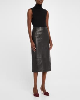 Maysli Suede Buckle Halter Pumps