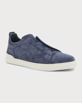 Men's Triple Stitch Suede Sneakers