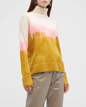 Lisa Todd Great Escape Multicolor Cashmere Sweater Neiman Marcus