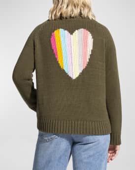 Lisa Todd Plus Size Love Is Back Intarsia Sweater Neiman Marcus