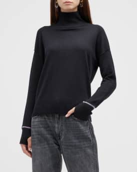 Lisa Todd Zip Happens Thumbhole Sleeve Tank Sweater Neiman Marcus