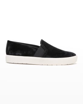 Vince velvet sneakers discount