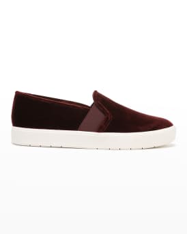 Vince velvet sneakers hot sale