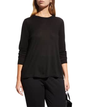 NIC ZOE Plus Plus Size Lightweight Crewneck Sweater Tee Neiman