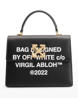 OFF-WHITE 2.8 Jitney Quote-Print Crossbody Bag NOT FOR SALE Off
