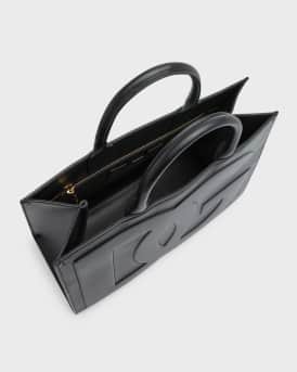 Beatrice DG Embossed Logo Calfskin Tote Bag
