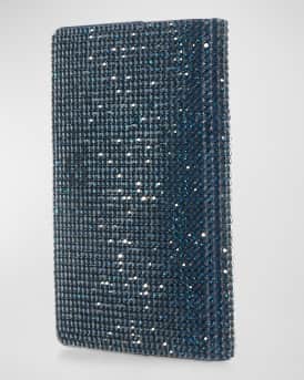 Allover Crystal Passport Holder