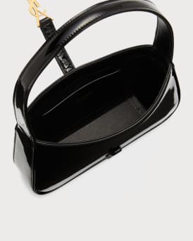 Le 5 A 7 Mini YSL Shoulder Bag in Patent Leather