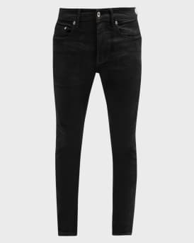 Mens coated skinny jeans new arrivals