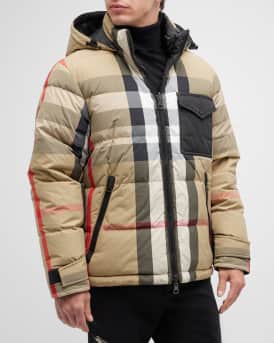 Men's Rutland Reversible Check Puffer Jacket