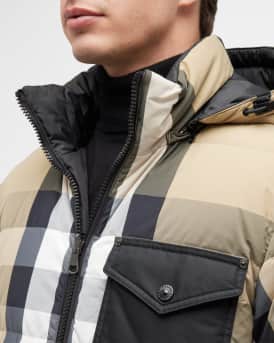 Men's Rutland Reversible Check Puffer Jacket