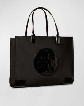 Ella Patent Recycled Nylon Tote Bag