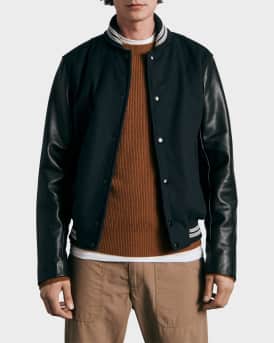 Rag and bone varsity sweater top