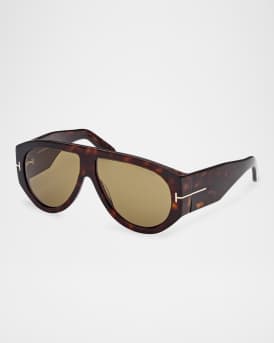Men's Bronson T-Logo Shield Sunglasses