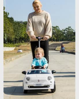 Kid's Fiat 500 Push Car
