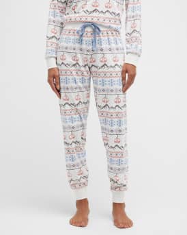 Stay Lifted Printed Cropped Joggers