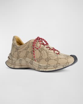 Men's Run Allover GG Fashion Sneakers