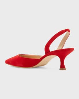 Carolyne Kitten-Heel Halter Pumps