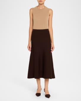 Maysli Suede Buckle Halter Pumps