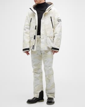 Men's Waterproof Ski Performance Pants w/ Suspenders