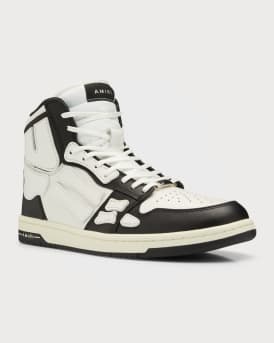 Men's Skel-Top Hi Leather Bones High-Top Sneakers