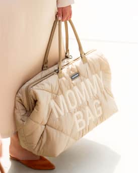Childhome Puffer Mommy Bag, XL Diaper Bag