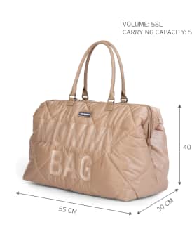Childhome Puffer Mommy Bag, XL Diaper Bag