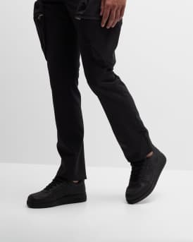 Men's G4 Bicolor Leather Low-Top Sneakers