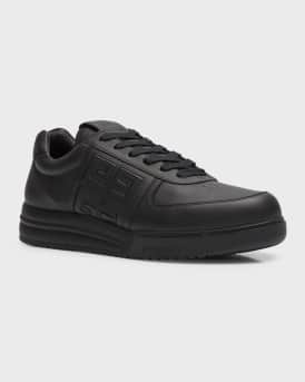 Men's G4 Bicolor Leather Low-Top Sneakers