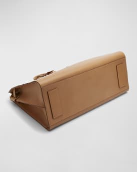 Sac De Jour Large Duffle Bag in Smooth Leather