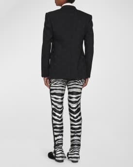 Men's DG Monogram Jacquard Tuxedo Jacket