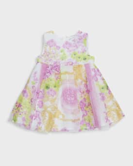Versace floral tulle dress sale