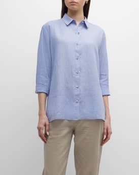 Eileen fisher button down shirt deals