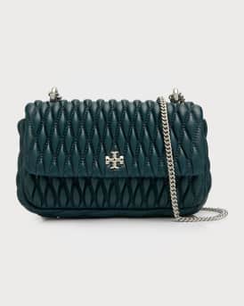 Tory burch fleming clearance chevron flap shoulder bag