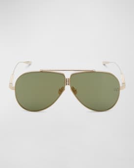 Men's XVI Double Bridge Aviator Sunglasses