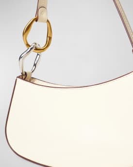 Ollie Zip Leather Shoulder Bag