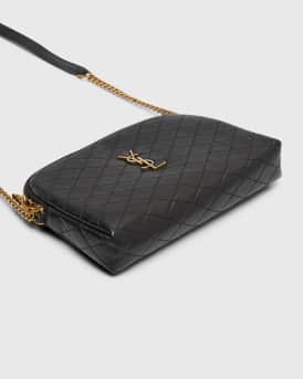 Gaby Mini YSL Crossbody Bag in Quilted Leather