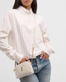 Gaby Mini YSL Crossbody Bag in Quilted Leather