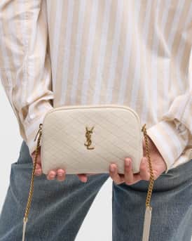 Gaby Mini YSL Crossbody Bag in Quilted Leather