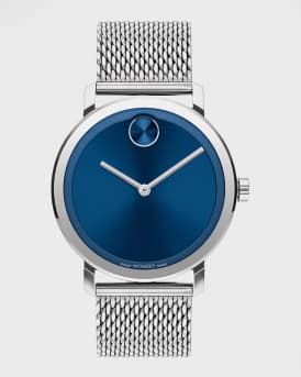 Movado Men s Bold Evolution Mesh Bracelet Watch 40mm Neiman Marcus