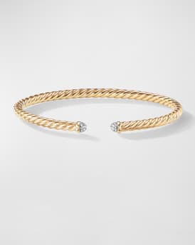 4mm Cable Flex Bracelet in 18K Gold