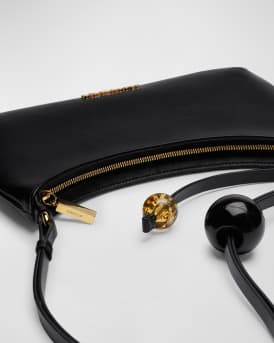 Le Bisou Perle Leather Shoulder Bag