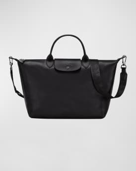 Totes bags Longchamp - Le Pliage Cuir medium leather bag - 1515757003