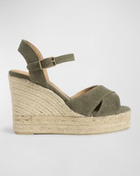 Crossover espadrille sandals sales